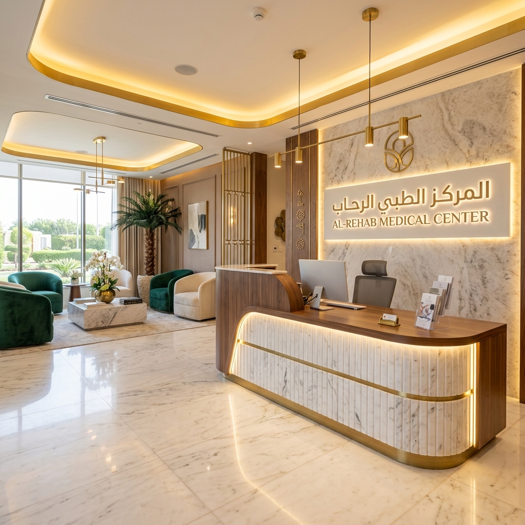 استقبال عيادة قمة الطب الحصري